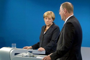 Duel télévisé délicat pour Angela Merkel